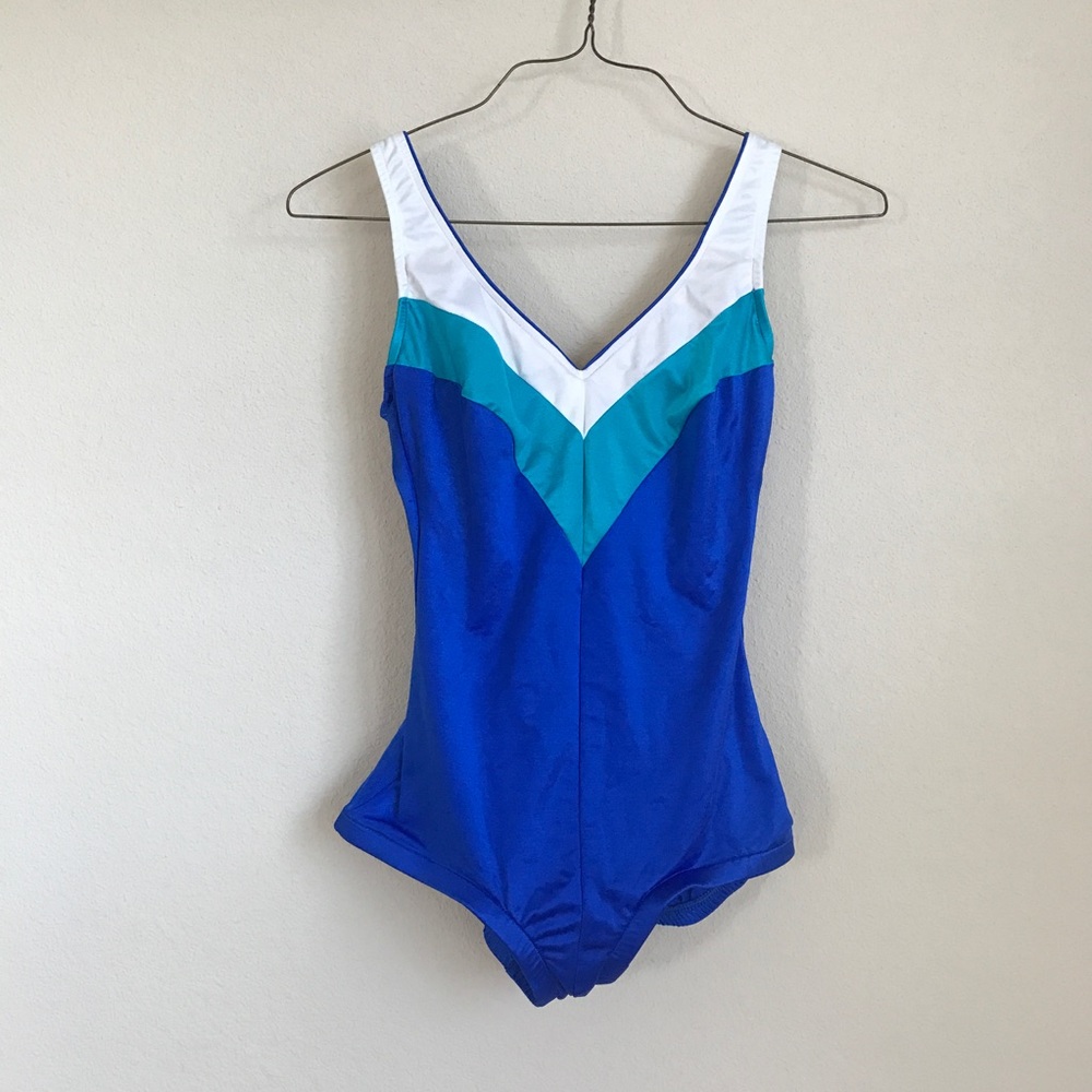 Vintage One Piece Swimsuit SLIM ALLURE